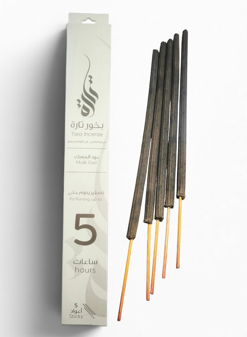 Incense Musk Oud Perfuming Upto 5 Hours 5 Sticks