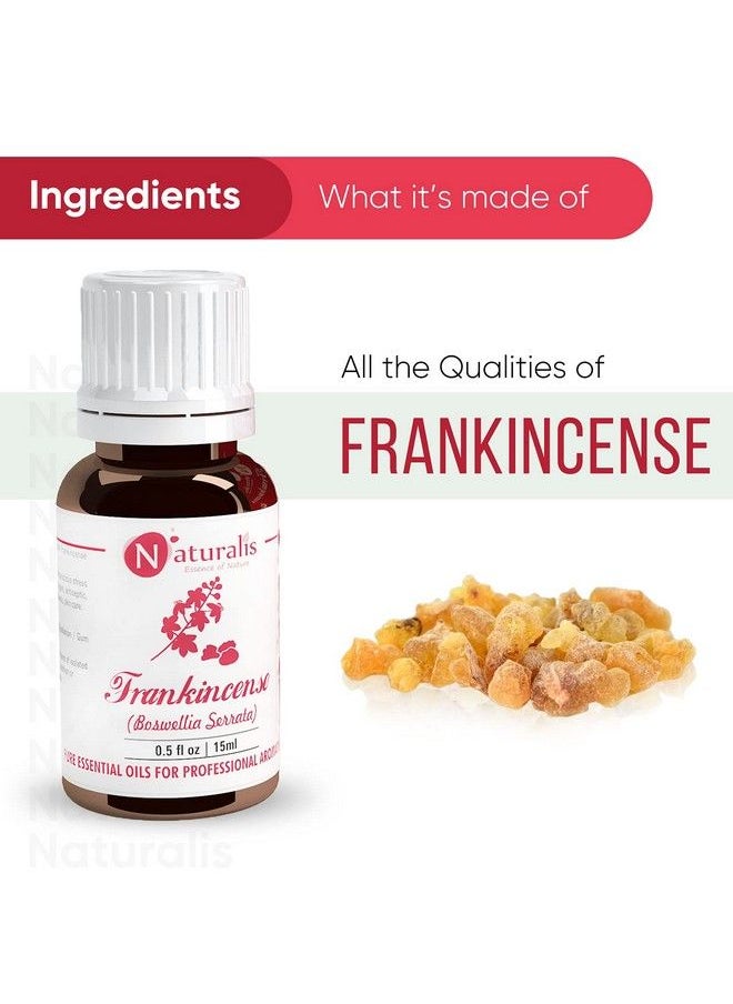 Naturalis Frankincense Essential Oil By Naturalis 100% Pure & Natural 15Ml Pack Of 6  - Image 4