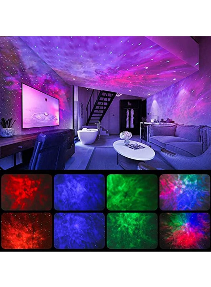 عربست جهاز عرض النجوم الذكي Galaxy Light - جهاز عرض النجوم بالليزر RGB LED للأطفال في غرف النوم وغرفة اللعب والمركز المنزلي، تطبيق ذكي يعمل بنظام WiFi (2.4 جيجا هرتز)  - Image 3