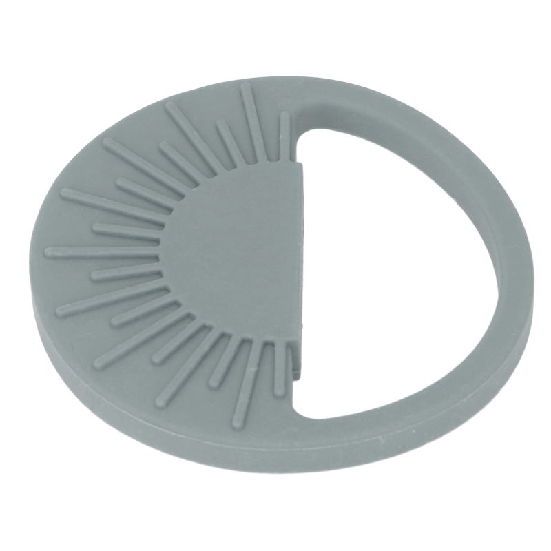Baby Silicone Teether Toy Safe Semi Circular Sun Easy To Hold Infant Molar Teether for Infant002 ArmyGreen - Image 1