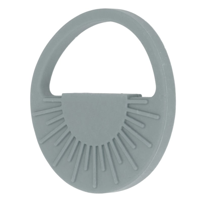 Baby Silicone Teether Toy Safe Semi Circular Sun Easy To Hold Infant Molar Teether for Infant002 ArmyGreen - Image 5