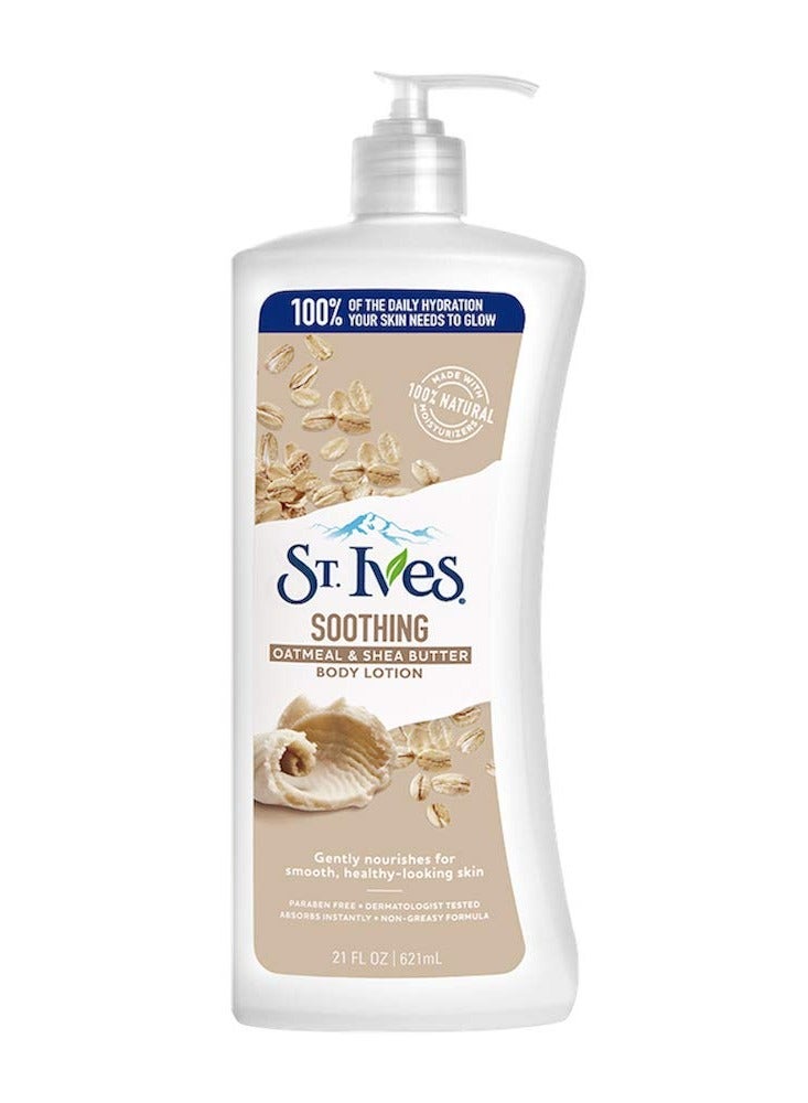 St. lves ST IVES BODY LOTION 621ML OATMEAL&SHEA