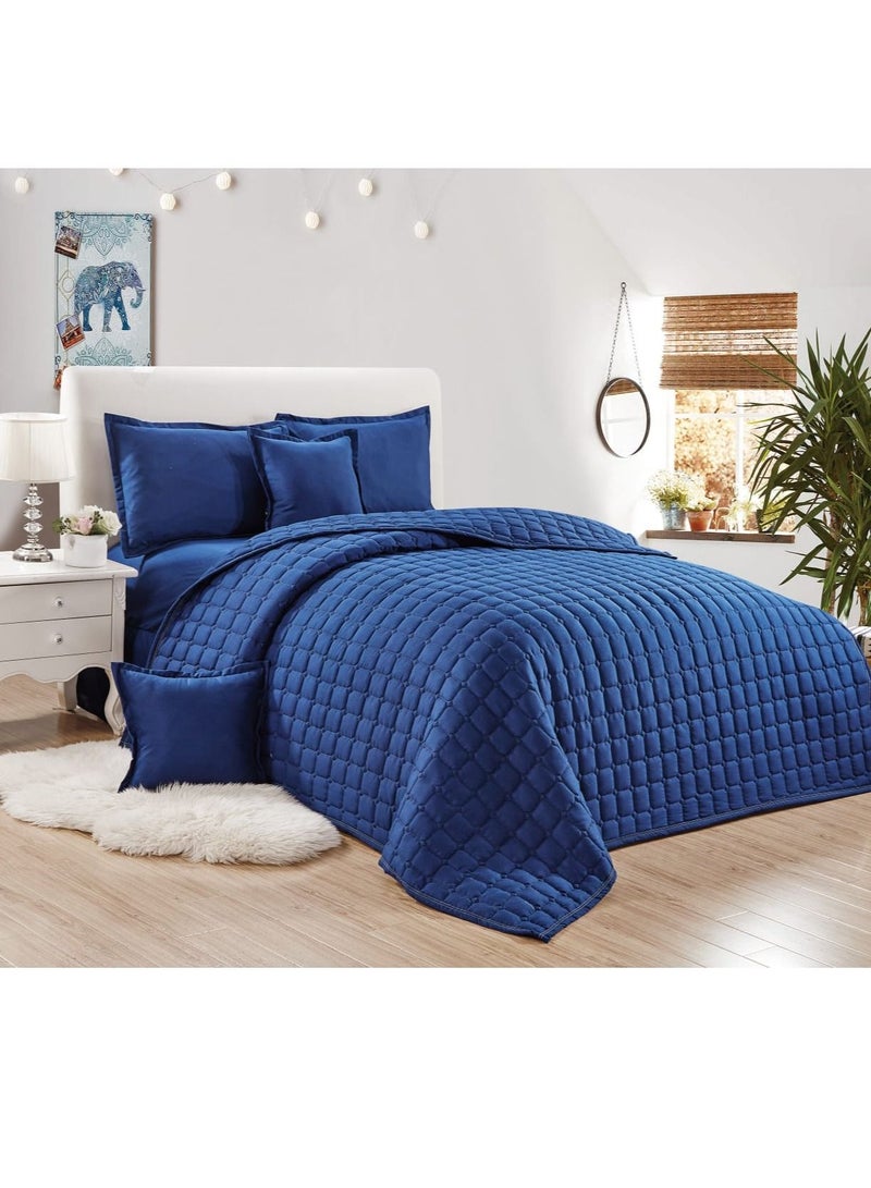 مون طقم لحاف مبطن مضغوط مكون من 6 قطع - Image 1