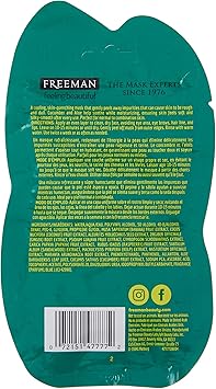 Freeman Feeling Beautiful Renewing Cucumber Peel Off Gel Mask 15ml - Image 2