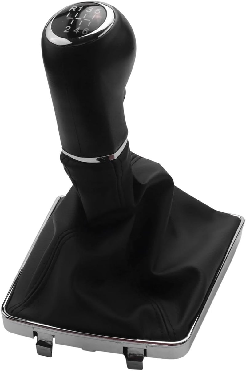 Vuzmode 6 Speed Gear Shift Knob with Gaiter Boot Cover - Image 1