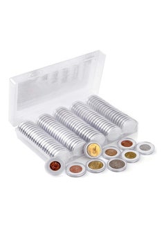 Y&D Commemorative Coin Protection Box, Collection Storage Capsules and 100 Pieces Protect Gasket Holder Case with Organizer Box for Supplies, 30 mm  - Image 1