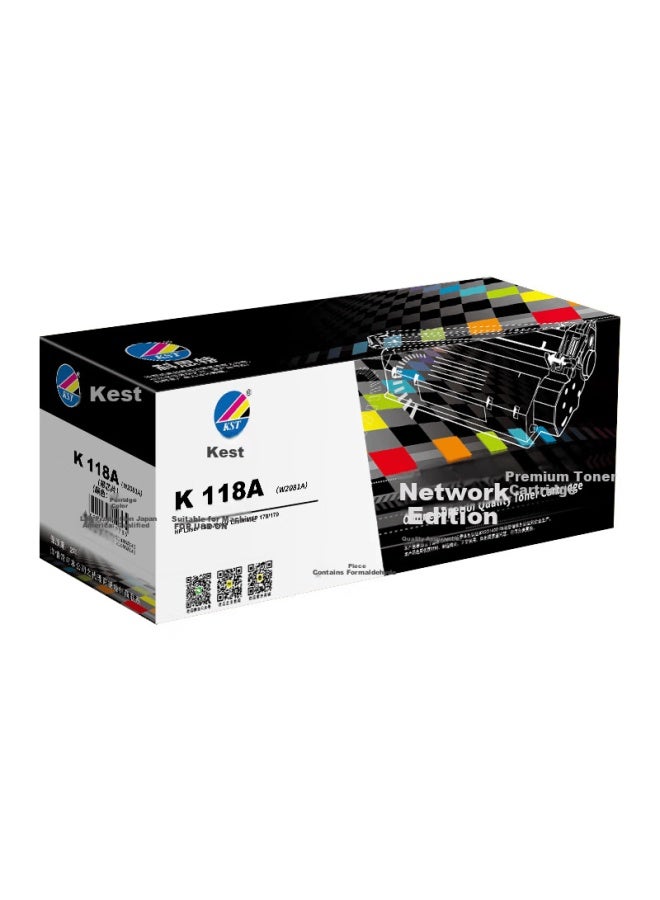 Kst K 118a Toner Cartridge W2080a With Chip For Hp Laser 150a/color Laser Mfp 178/179, 1000 Pages, Black, Network Version - Image 2