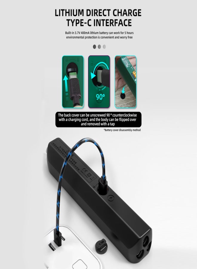 BSIDE S8 3in1 Handheld Multimeter Electrical Test Pen Thermometer Digital 6000 Counts Multimeter Leakage Test Pen EBTN Color Backllight Display Handheld Multimeter Professional Voltage Current - Image 3