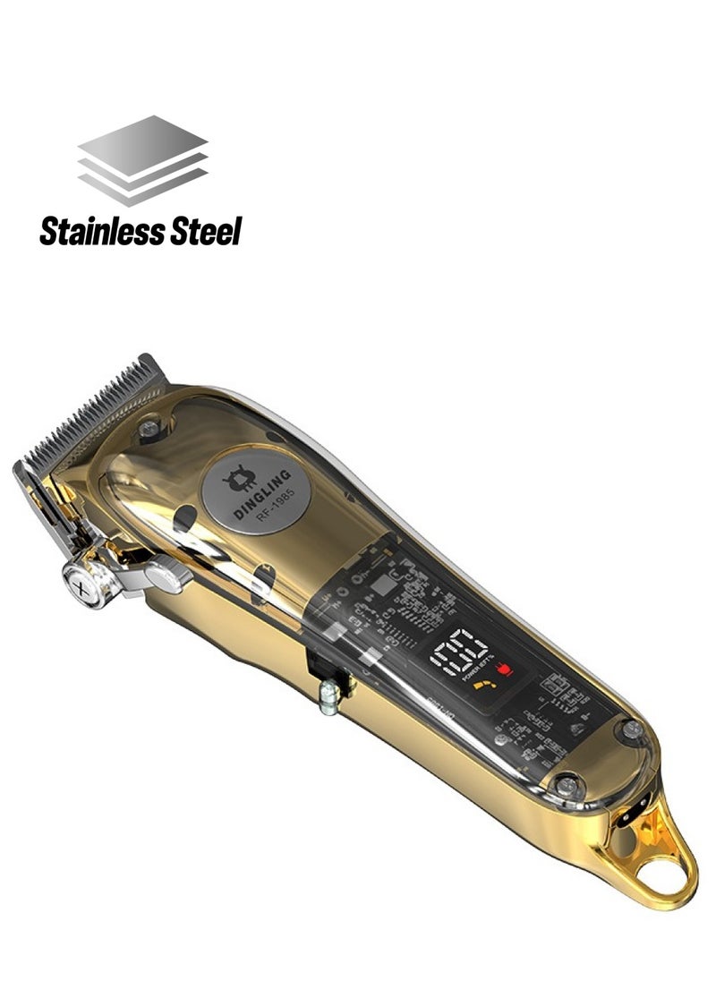 DINGLING - Electric Hair Clipper Gold - Image 1