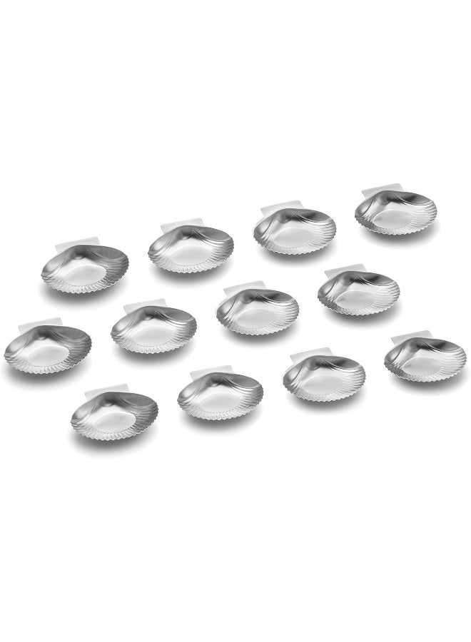 Outset 76471 Stainless Steel Grillable Oyster Shells - Image 1