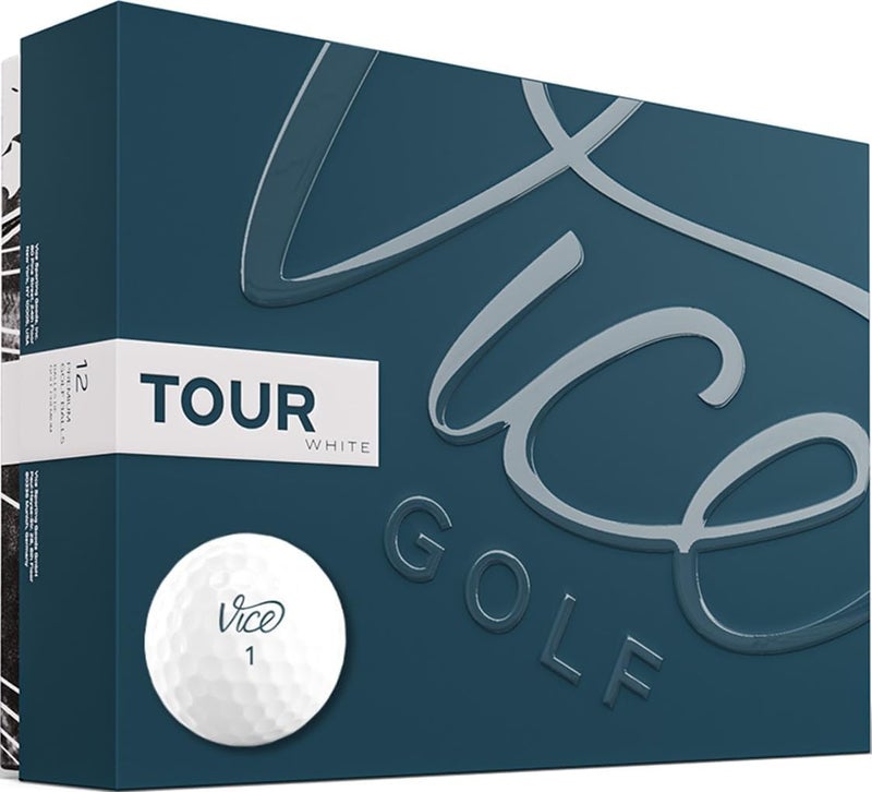Vice Golf Tour White Golf Balls - Image 1
