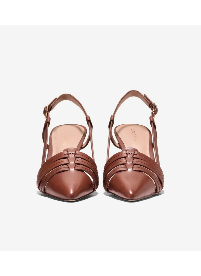 COLE HAAN Women's Mylah Huarache Slingback Pumps