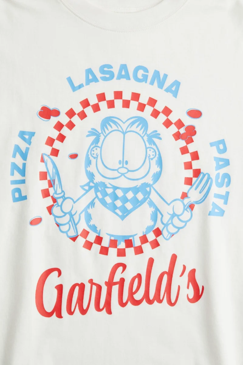 H&M Printed cotton T-shirt