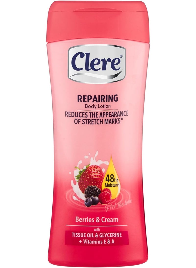 Clere Body Lotion Berries & Cream 400ml