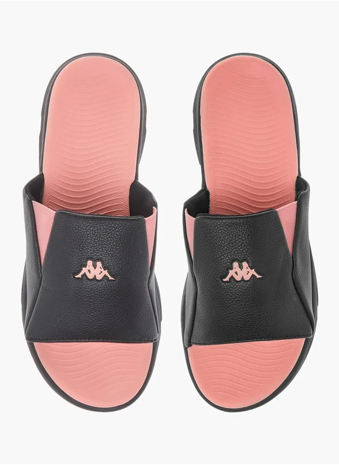 كابا Womens Logo Detail Slides