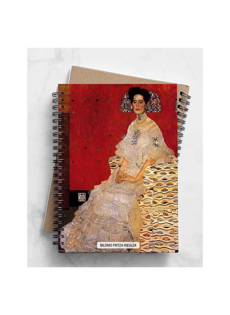 MADASOUQ Notebook - colored 100 Page 50 paper inside (A5,15x8in)  - Image 1