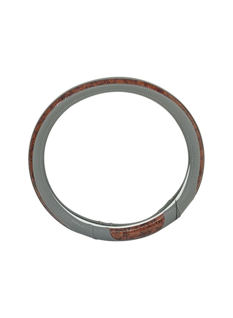 3XR Car Steering Cover Good Grip Dual Tone Steering Wheel Cover Decoration For Universal Cars 3XR-H3144 - Image 3