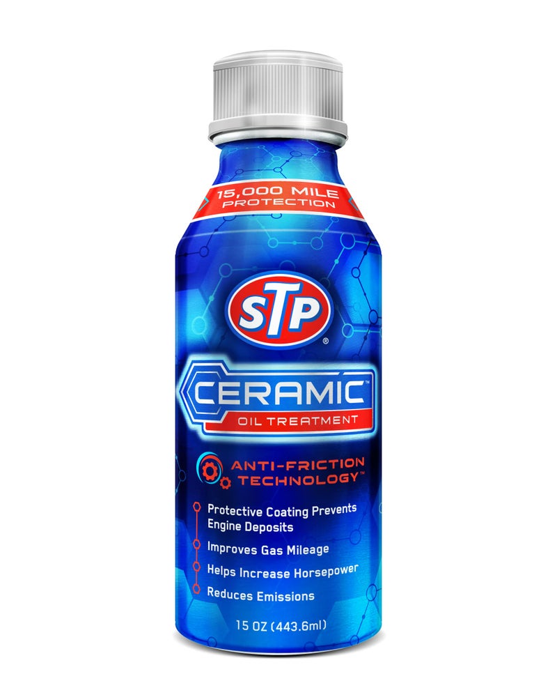 STP Ceramic Oil Treatment, Protective Coating and Anti-Friction Technology, 15 Oz (19387) - Image 1