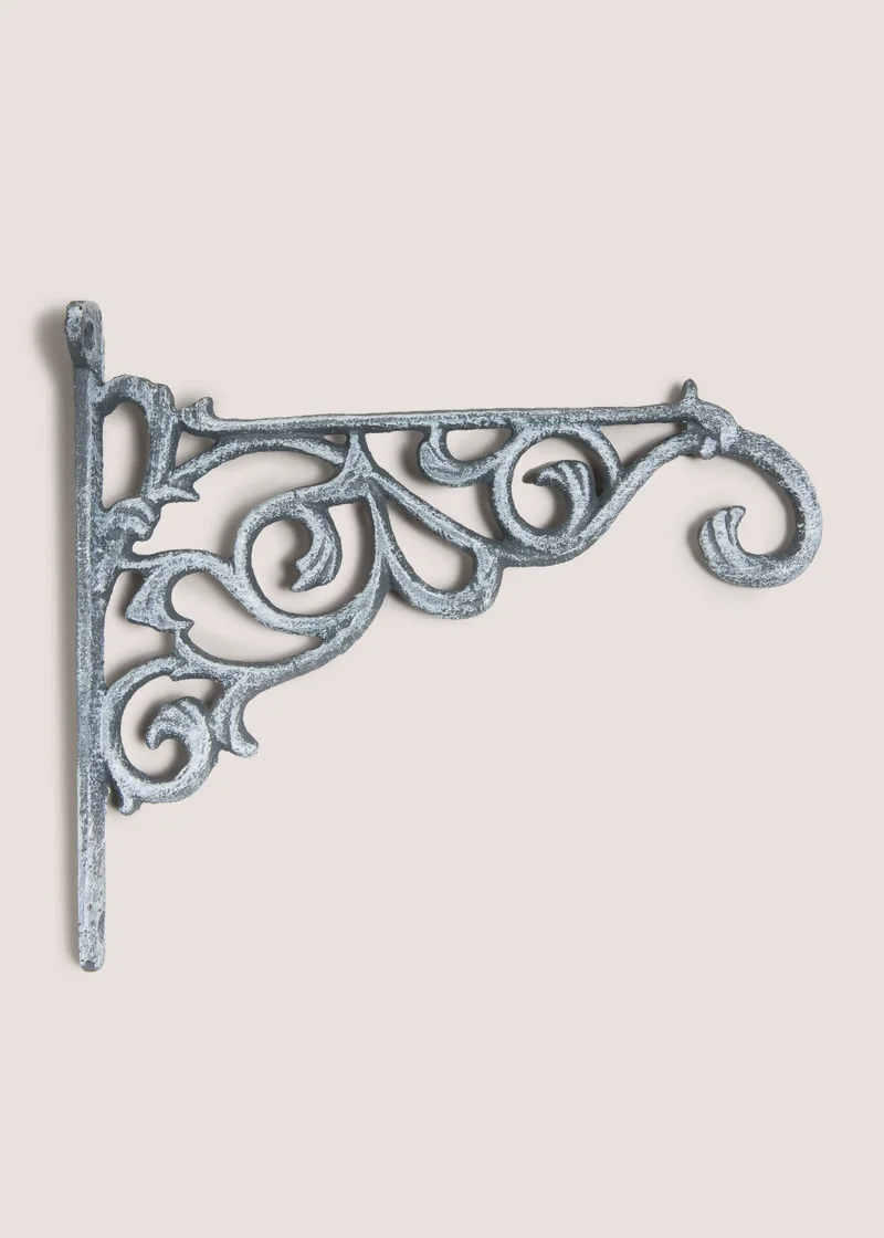 Matalan Cast Iron Basket Hook Grey