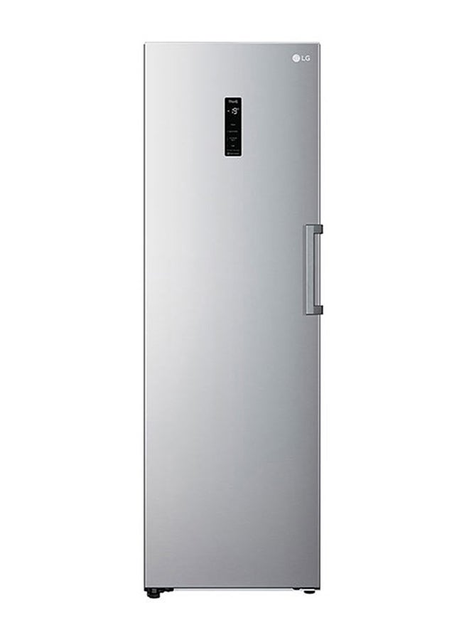 LG 414L Gross -324L Net Capacity Upright Freezer, Total No Frost, Linear Cooling, Smart Inverter Compressor 414 L 220 W GRB414ELFM Silver - Image 1