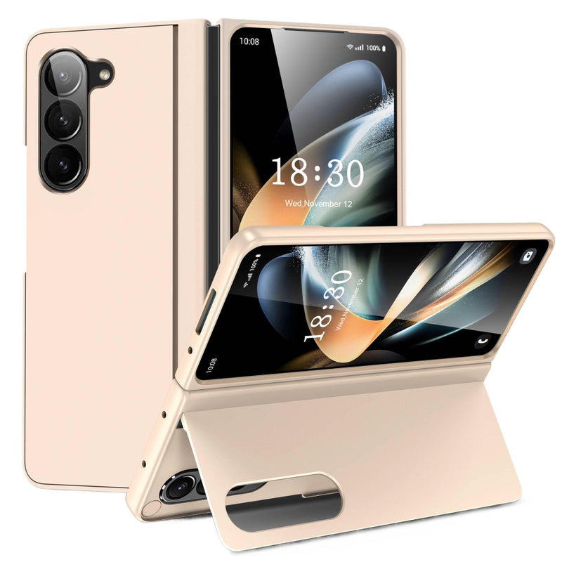 Protective Case | Shockproof Cover for Samsung Galaxy Z Fold 5 | Rose Gold PC - Image 1
