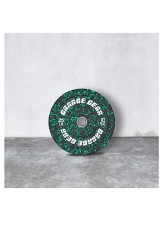 Garage Gear Fleck Bumper Plates 25 LB 