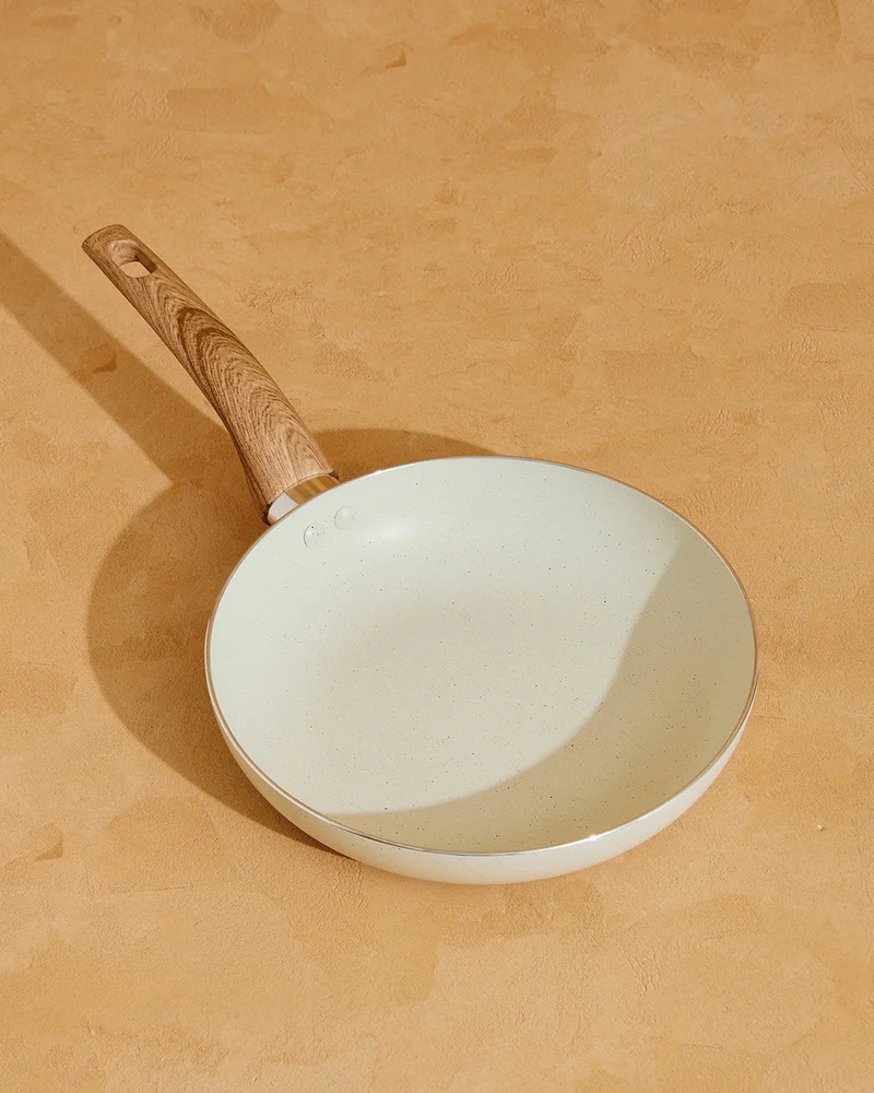REDTAG Beige Aluminum Non Stick Fry Pan (22Cm)