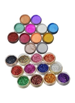 adbeni Shimmer Glitter Eyeshadow Pack Of 24  - Image 2