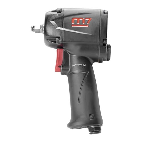 M7 NC-3612Q 3/8-inch Drive Quiet Mini Aluminum Air Impact Wrench, High Torque Wrench, Automotive Tool for Professional and Industrial Use, Lightweight Air Tool for Confined Spaces - Image 5