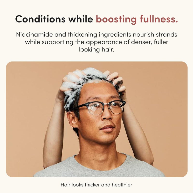 HIMS & HERS hims Thick Fix Thickening Conditioner Eucalyptus Grove 2 Pack 64 Fl Oz - Image 3