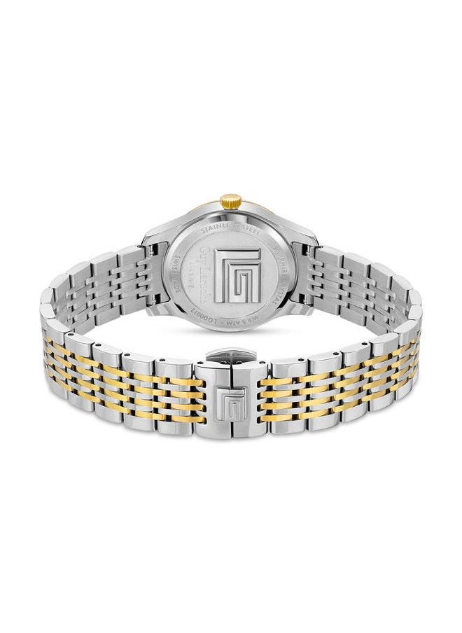 Guy Laroche Maxime 29mm Women's Analog Swiss Watch with Silver-Gold Stainless Steel Bracelet  - Image 3