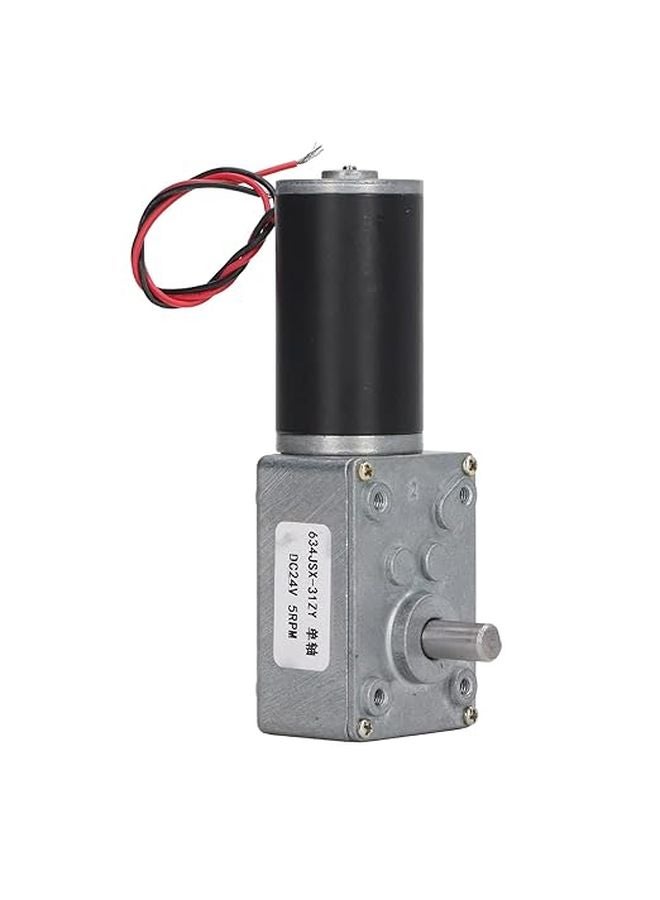 24V DC Gear Motor 5RPM For Printer Wear Resistant - Image 1