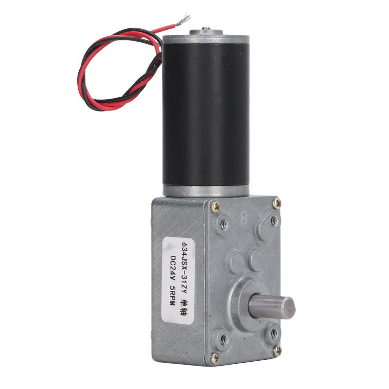 24V DC Gear Motor 5RPM For Printer Wear Resistant - Image 2