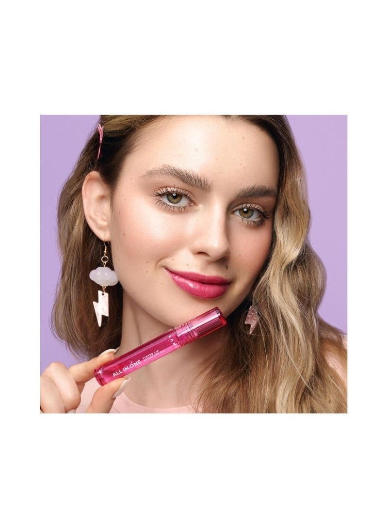 LAMEL All in One Lip Tinted Plumping Oil №404 Berry ICE - Image 5