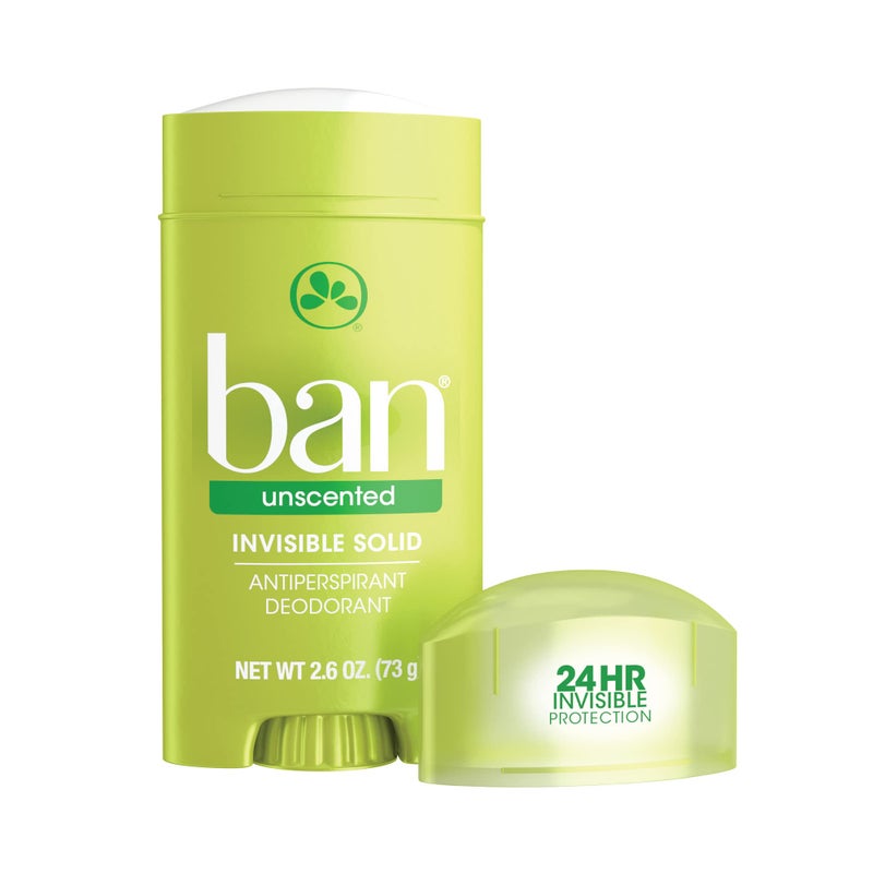 Ban Fresh Cotton 24-hour Invisible Antiperspirant, Roll-on Deodorant for Women and Men, Underarm Wetness Protection, with Odor-fighting Ingredients, 2.6 Ounce (Pack of 1) - Image 1