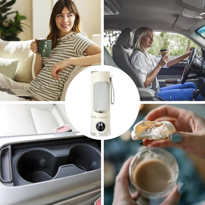 آلة عصر عالية الطاقة للمشروبات الصحية مع شاشة عرض LED ووظيفة التنظيف السهل - Image 4