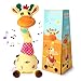 LLUKEME Dancing Talking Giraffe Toy for Baby Girl Boy Interactive Stuffed Animal Baby Toy Repeating What You Say Glowing Musical Giraffe Gifts for Toddlers 13 Years Old for Kids Giraffe - Image 3