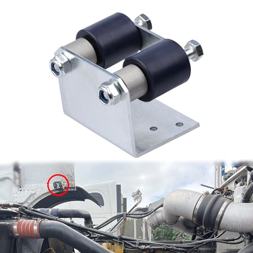 GYUPTRK 1304401 Lower Roller Bracket Kit with Rollers and Hardware Fit for Peterbilt 379 Replace 1304401M001 1303593 1304413SPL 1304467 Passenger Right Side - Image 1