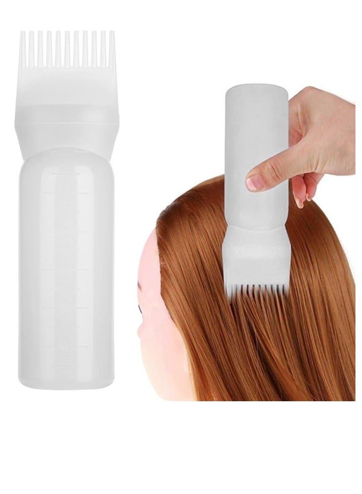 Generic Hair Oil Bottle, Oil Comb 120ML Hair Tools Hair Dye Applicator Brush Bottles Styling Tool Hair Coloring 1 PCS - Image 1