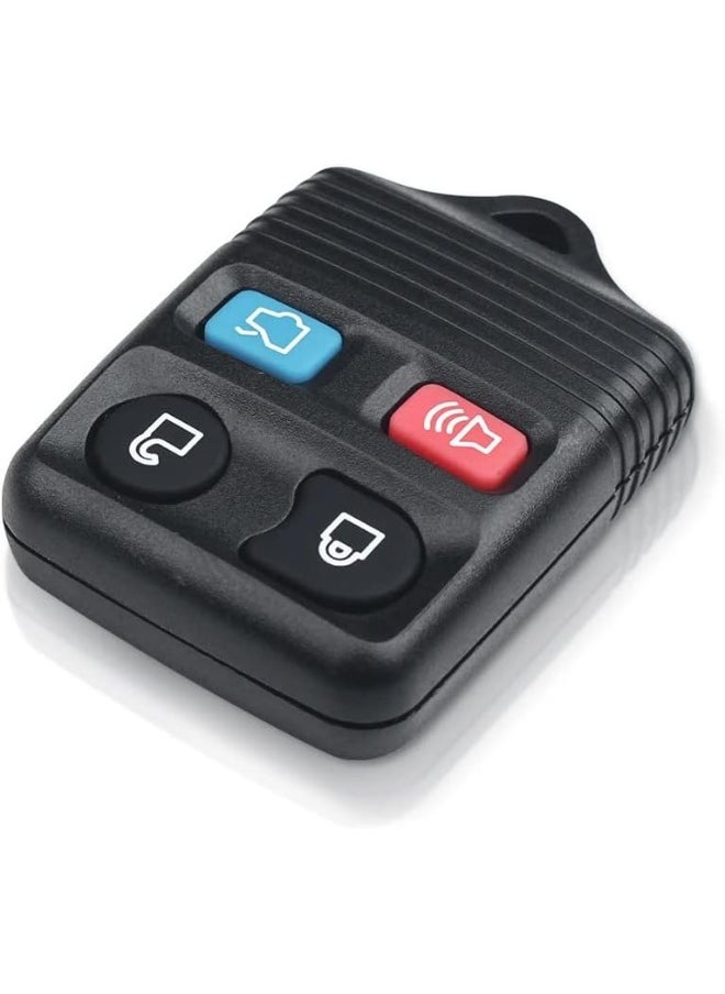 4 Buttons Replacement Remote Key Shell Fob Case for Ford, Mazda, Mercury, Lincoln, Keyless Entry Remote Control Cover