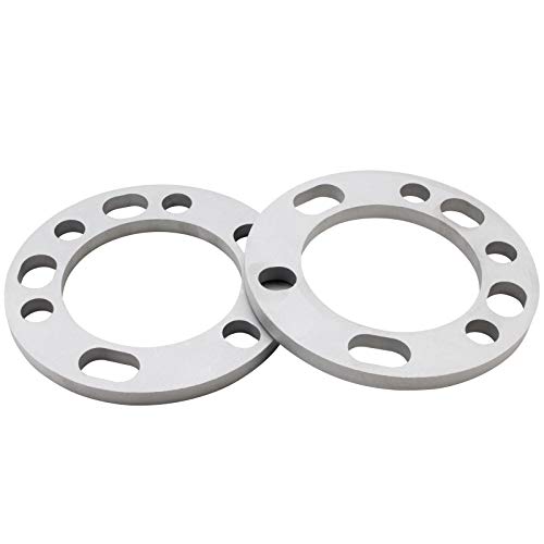 DCVAMOUS 2PC 5x5.5 6x5.5 5x139.7 6x139.7 Universal Wheel Spacers 1/2" (12mm) Compatible with Toyota-Chevy 6 Lug & Dodge-Ford 5 Lug Rims for 75-96 F150 | 94-22 RAM1500 | 98-22 Silverado Sierra 1500 - Image 1