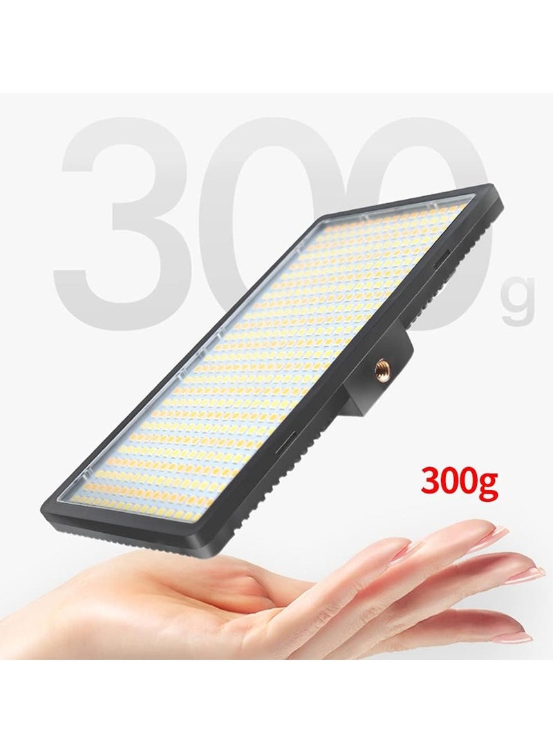 MIGOFAST PRO LED light 800 light kit, rechargeable and plug powered video camera light, 3200K-5600K video camera light, rechargeable and plug powered video conference Light Live - Image 3