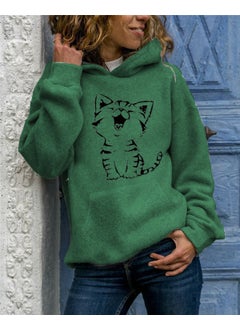 green hooded