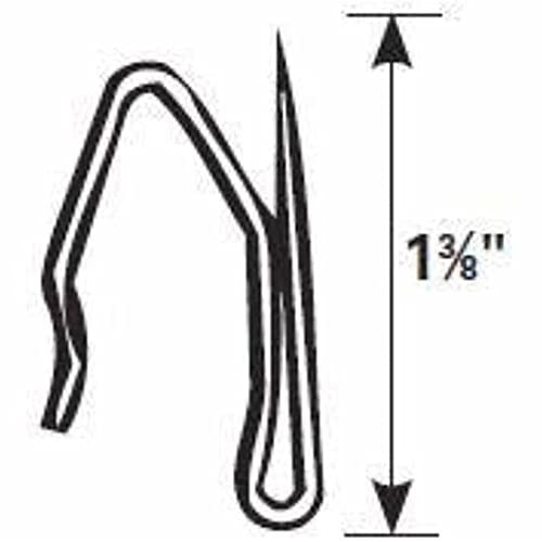 Graber Heavy-Duty Offset Pin-On Drapery Hooks, 14 Hooks per Pack - Image 4
