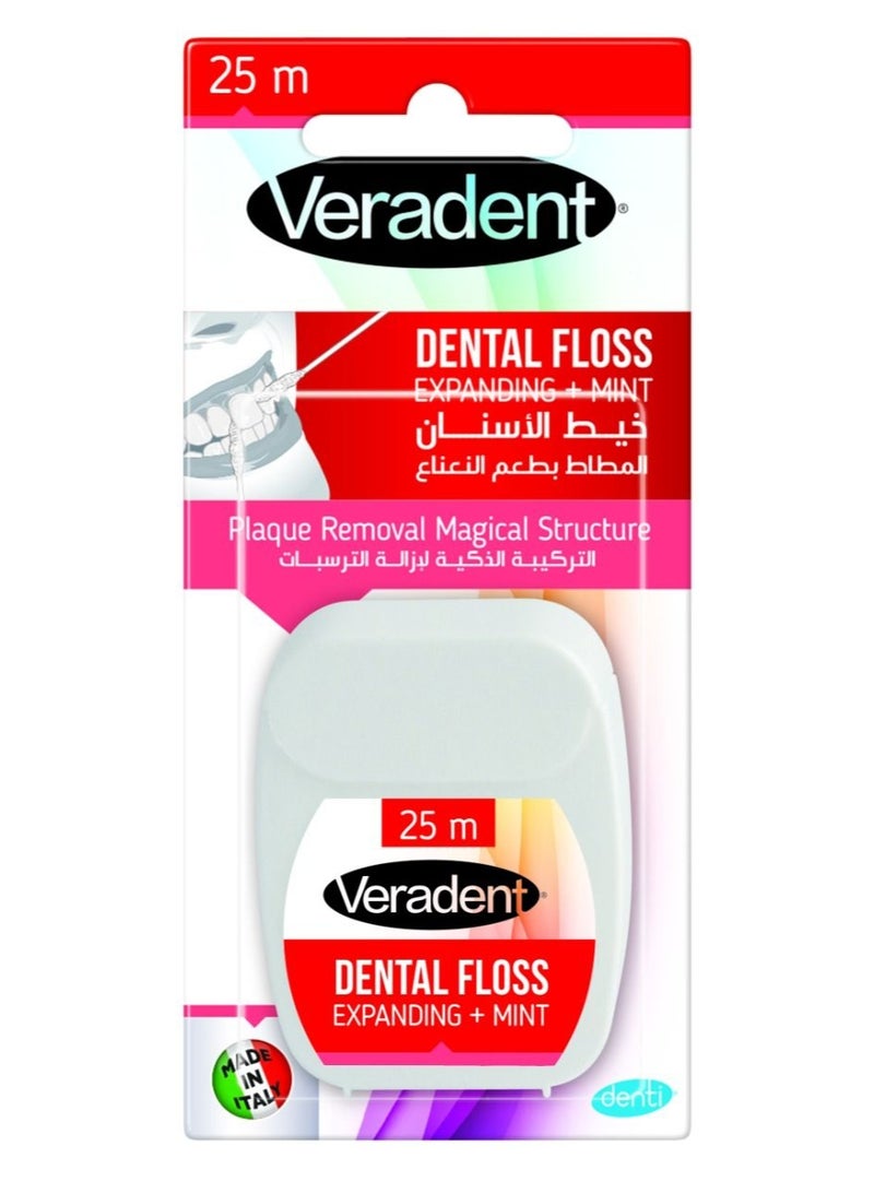 Veradent Oral Care Set – 2 Hard Toothbrushes (2 Different Colors) + Elastic Dental Floss with Mint Flavor - Image 4