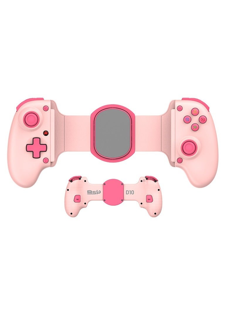 Extendable Cooling Gaming Controller Delta for PS4, Android, iOS, Tablets, Switch, Xbox Streaming Controller (Pink)  - Image 1