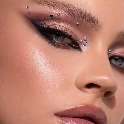 Silver Shimmer Powder Highlighter Face Body Glitter Highlighter - Image 2