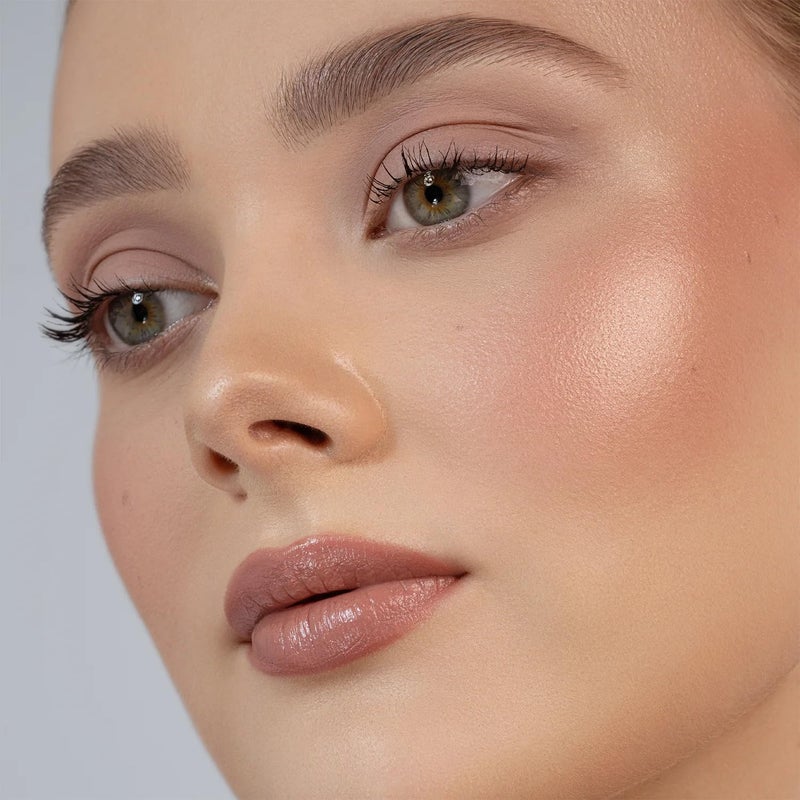 Silver Shimmer Powder Highlighter Face Body Glitter Highlighter - Image 3