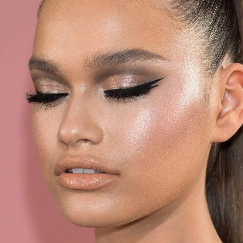 Silver Shimmer Powder Highlighter Face Body Glitter Highlighter - Image 4