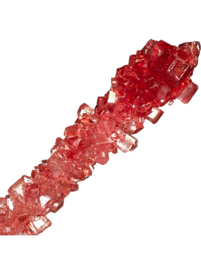 Candy Envy - Valentine's Day Rock Candy Sugar Sticks - 18 Individually Wrapped Valentine Favors - Image 5